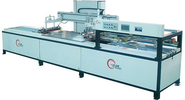Automotive glass trademark screen printing machine